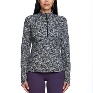 NWT Spyder Active Women's XL 1/4 Zip Fleece Pullover Sweatshirt Long sleeve